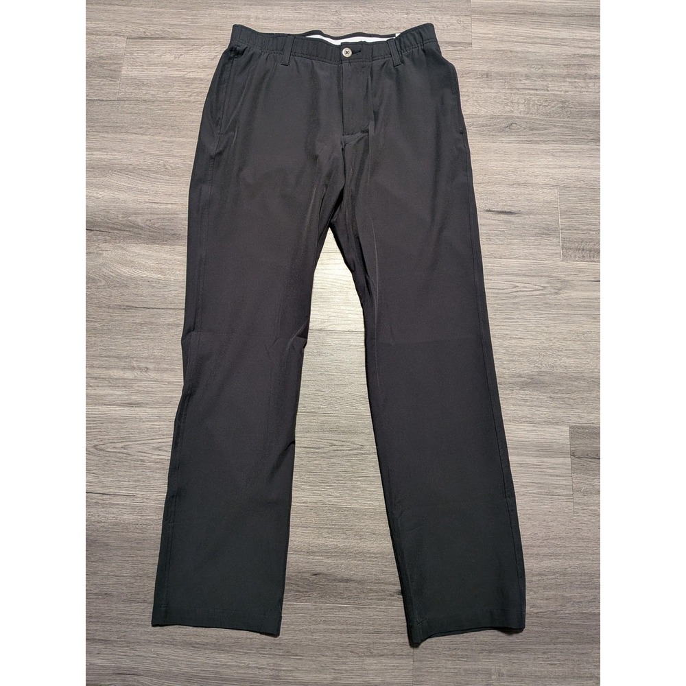 Under Armour Men's Black UA‎ Golf Stretch Performance Pants Size 34x32
